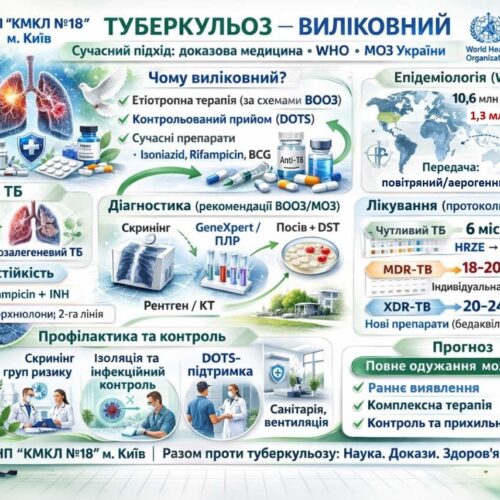 До Всесвітнього дня подолання туберкульозу