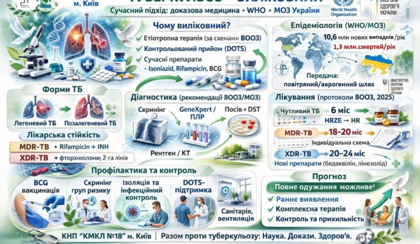 До Всесвітнього дня подолання туберкульозу